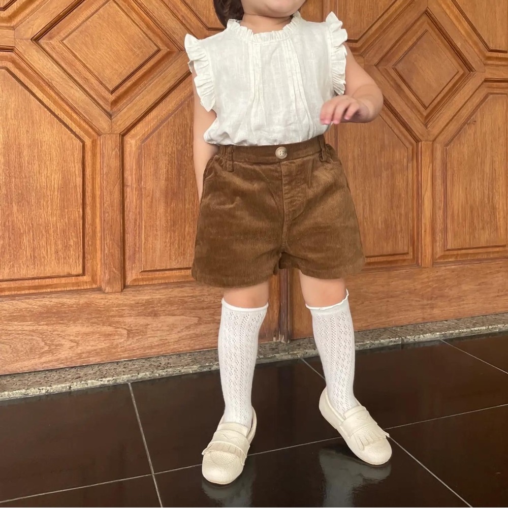 NWT - Brown Corduroy Shorts